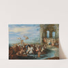 Feast of the gods, with the Marriage of Neptune and Amphitrite by Follower of Jan Brueghel the Elder