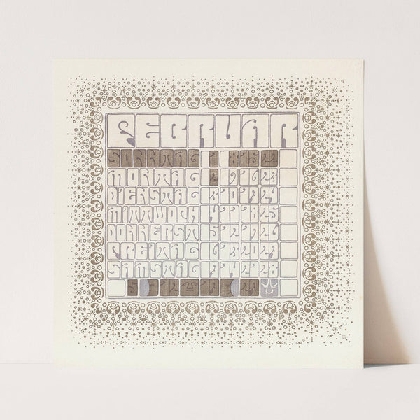 Februar (1903) by Alfred Roller