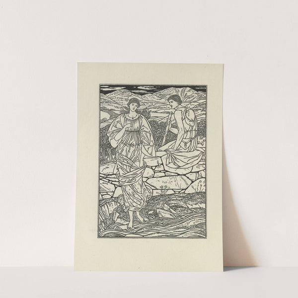 Februarie (1896) by Arthur Joseph Gaskin