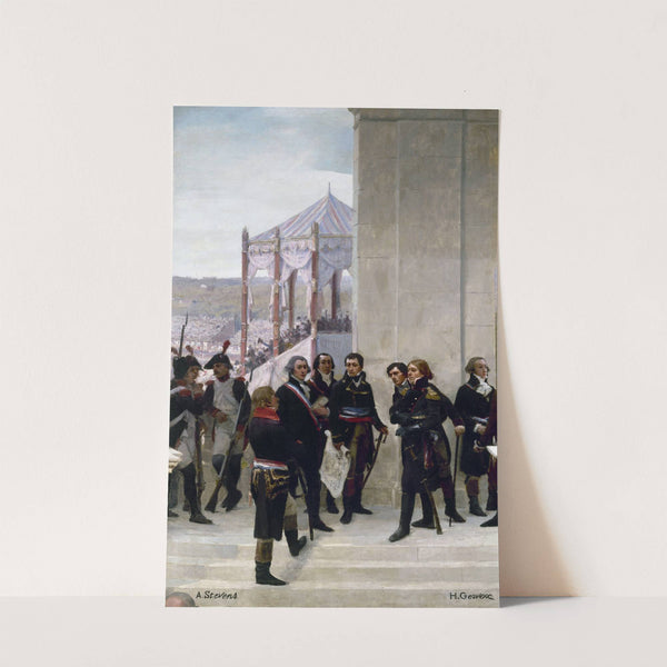 Federation Day 1790, The Convention 1792 by Henri Gervex