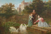 Feeding the swans