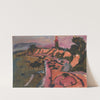 Fehmarnküste mit Leuchtturm (1913) by Ernst Ludwig Kirchner