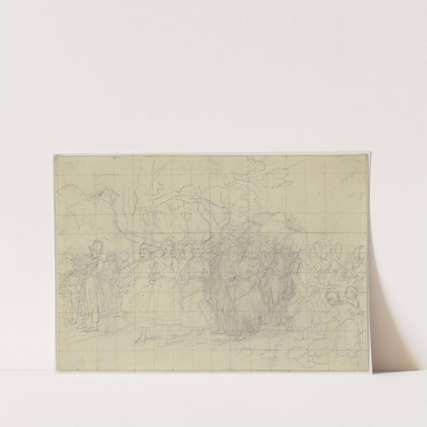 Feierliche Heimkehr vom Feld by Jakob Becker