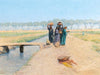Fellahin, Motif on the Road to Giza near Cairo