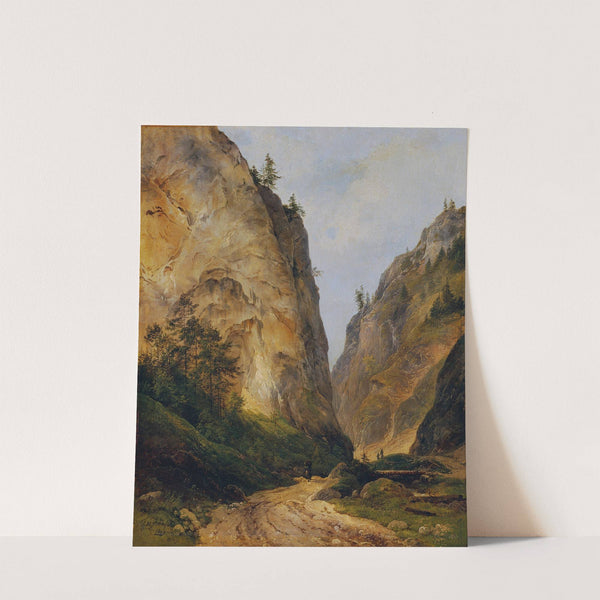 Felsental (Im Höllental) by Franz Steinfeld