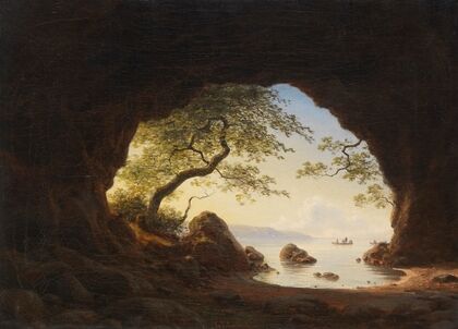 Felsgrotte auf Bornholm