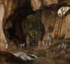 Felslandschaft mit Nomadenfamilien 2