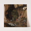 Felslandschaft mit Nomadenfamilien 2 by Cornelis van Dalem