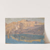 Felsufer des Tajo bei Toledo by Ernst Schiess