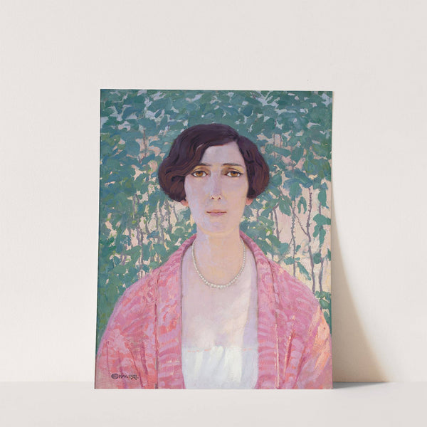 Female head (1927) by Edward Okuń