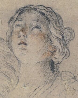 Female Head Upturned
