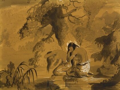 Female Indians Toilet (circa 1837)