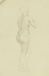 Female nude from behind