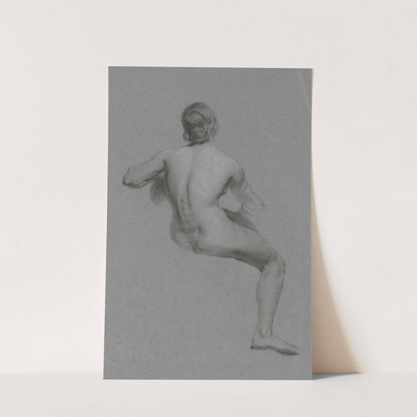 Female nude from behind by Louis Eysen