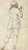 Female Nude Praying