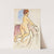 Female Nude Resting on Knees on Bed by Carl Newman