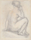 Female Nude, Seated