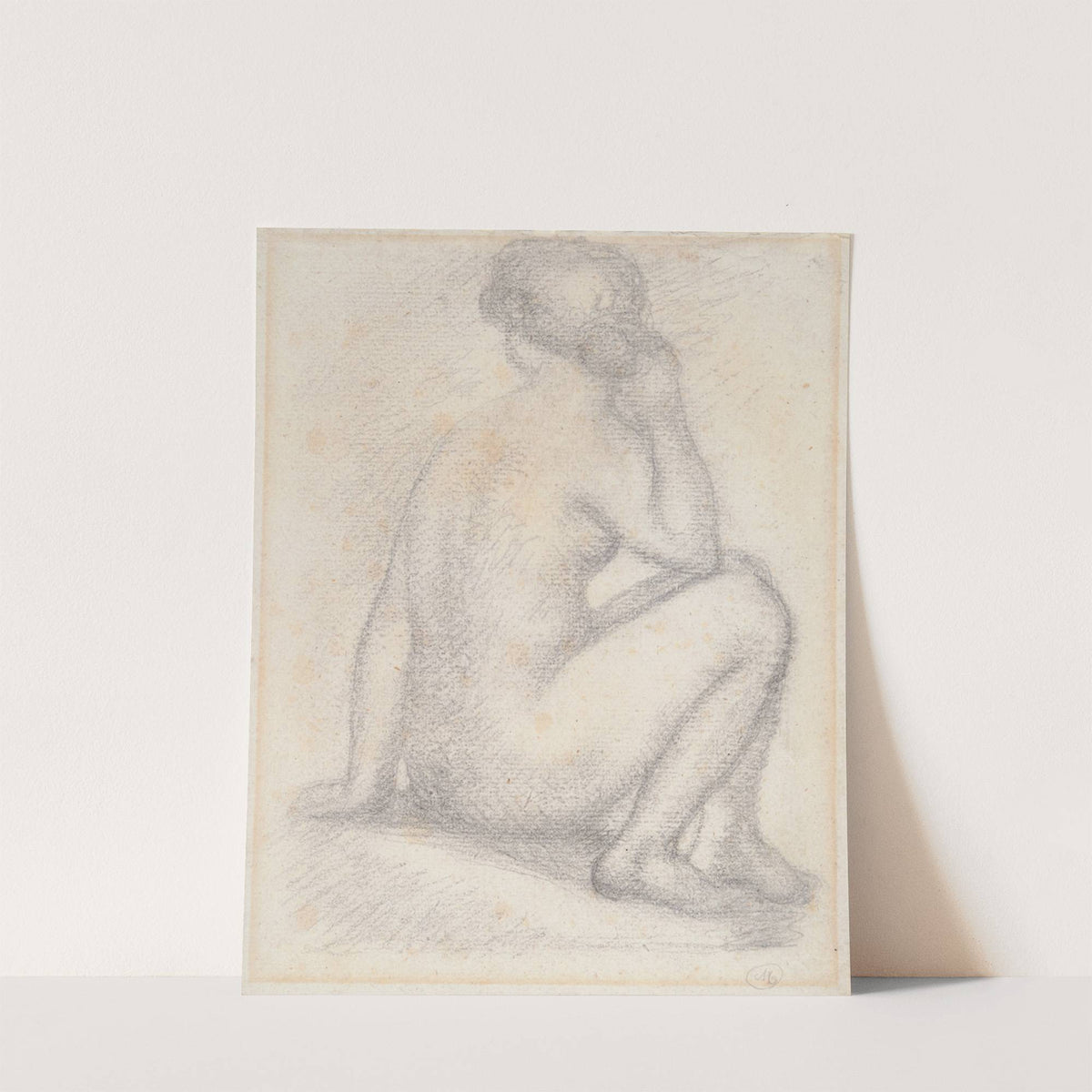 Female Nude, Seated by Aristide Maillol