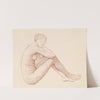 Female Nude - Study by Sir Edward Coley Burne-Jones