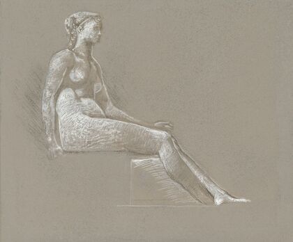 Female nude study