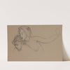 Female nude study for &#039;The Lament for Icarus&#039;. by Herbert James Draper