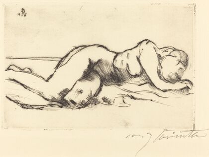 Female Nude (Weiblicher Akt) (1916)