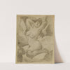 Female Nude with Black Stockings by Carl Newman