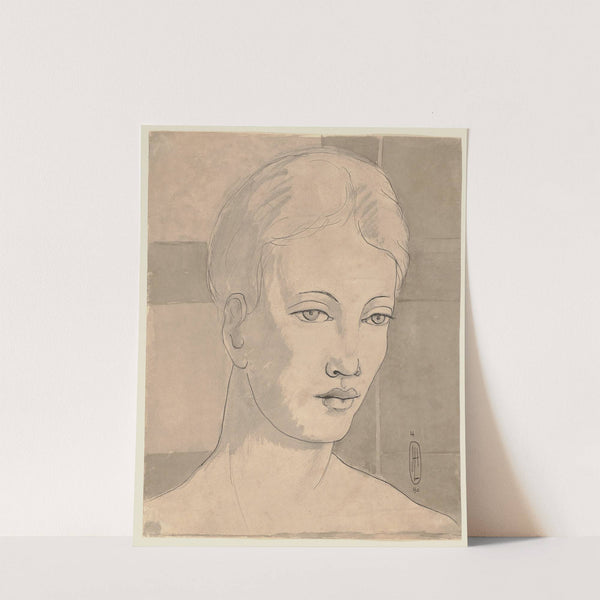 Female portrait by Hermann Lismann