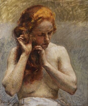 Female semi-nude — size preview