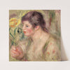 Femme à la rose (1917-1919) by Pierre-Auguste Renoir