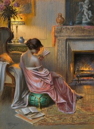 Femme Ã  l’Ã©ventail