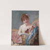 Femme à l’éventail (Portrait de Réjane) (1879) by Henri Gervex