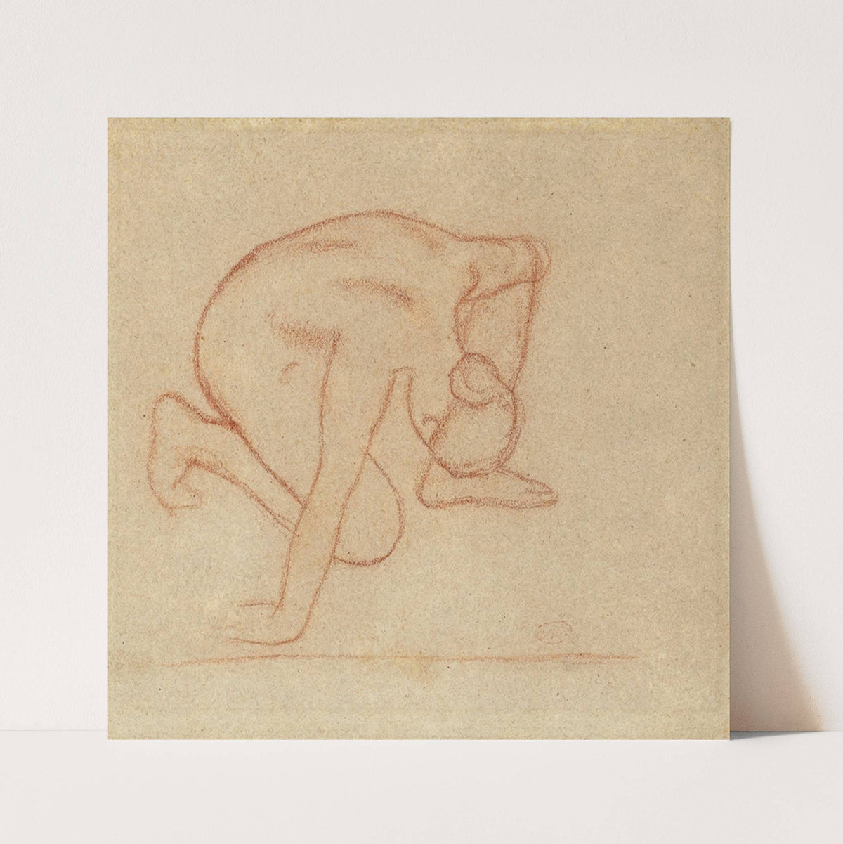 Femme accroupie by Aristide Maillol