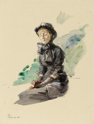 Femme assise