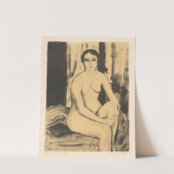 Femme assise (1925) by Armand Apol