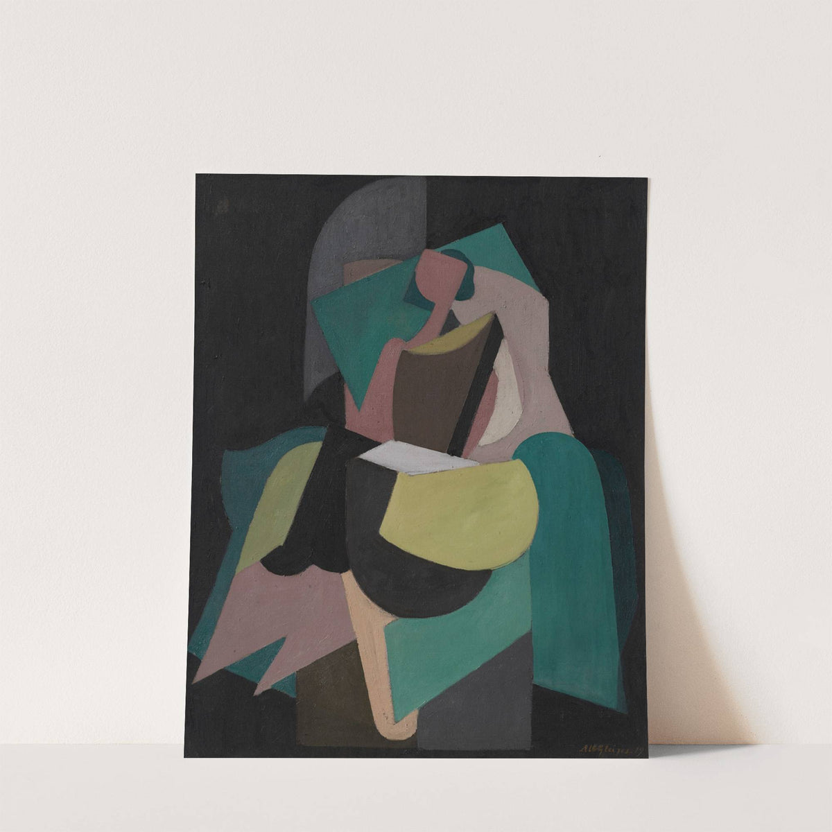 Femme assise (1919) by Albert Gleizes