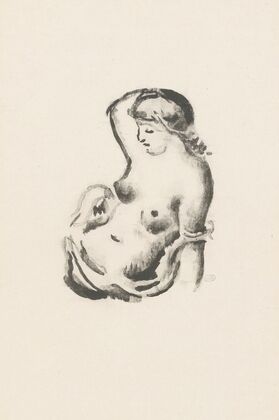 Femme assise vue à mi-corps (1927) — size preview