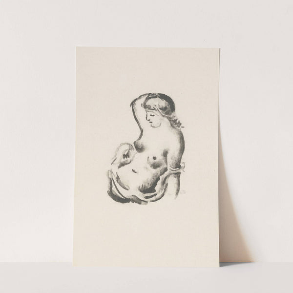 Femme assise vue à mi-corps (1927) by Aristide Maillol