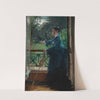Femme au balcon by Alfred Stevens