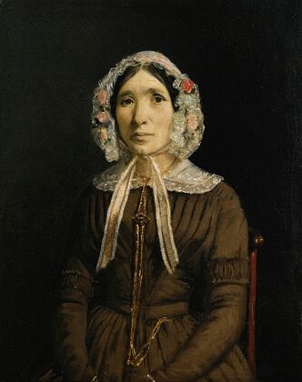 Femme au bonnet de dentelle