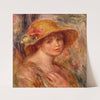 Femme au chapeau de paille (circa 1916-18) by Pierre-Auguste Renoir