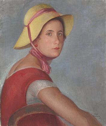 Femme au Chapeau (Portrait of Jeannette Ivanoff)