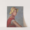 Femme au Chapeau (Portrait of Jeannette Ivanoff) by Ángel Zárraga