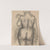 Femme au foulard, vue de dos (1920-1925) by Aristide Maillol
