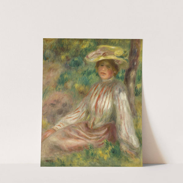 Femme au jardin by Pierre-Auguste Renoir