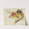 Femme au peignoir dans un hamac by Pierre Bonnard