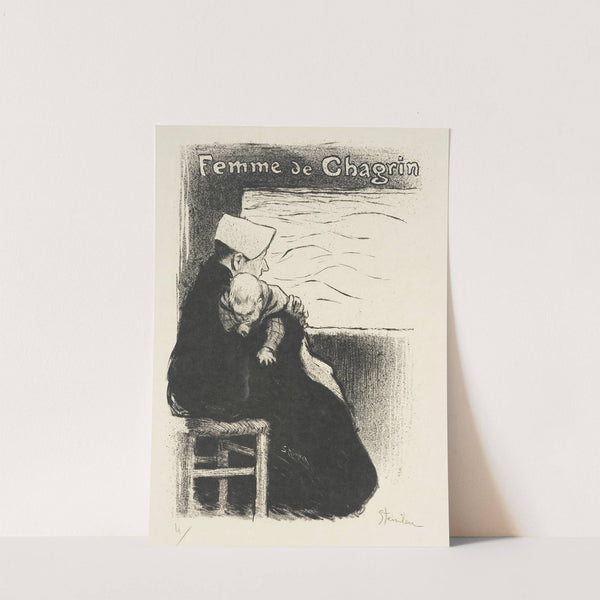 Femme de Chagrin by Théophile Alexandre Steinlen