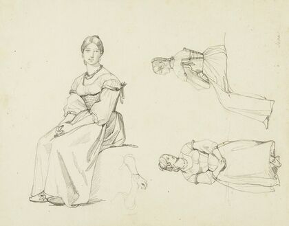 Femme de Sona (trois poses)