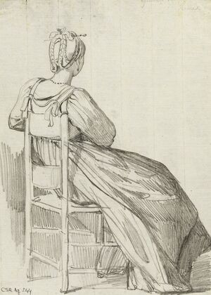 Femme des environs de Rome