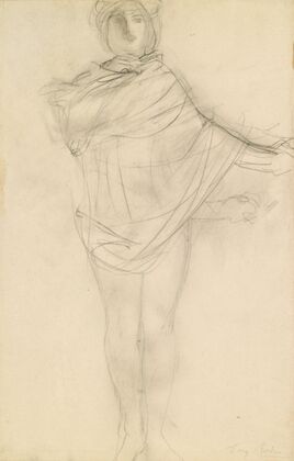 Femme drapée